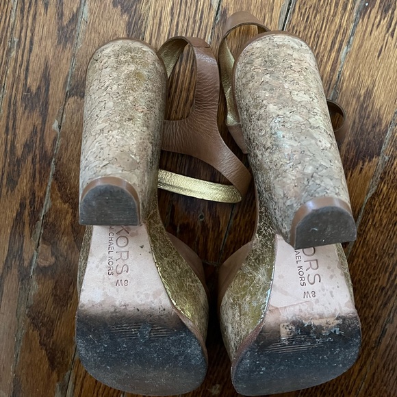 Michael Kors leather sandals (platforms) - Picture 6 of 6